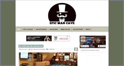 Desktop Screenshot of epicmancave.net